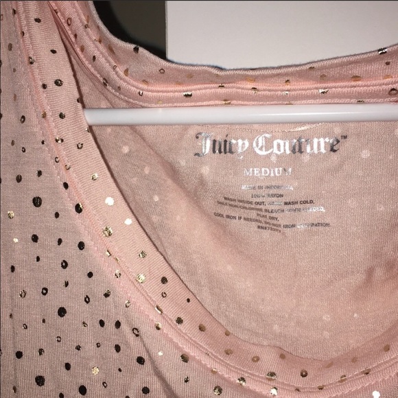 Rose Gold Dotted T-shirt - Picture 3 of 3